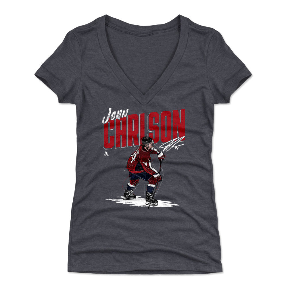 John Carlson Women's V-Neck T-Shirt | 500 LEVEL
