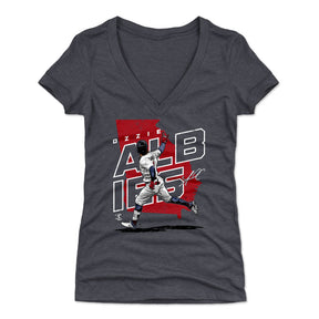Ozzie Albies Women's V-Neck T-Shirt | 500 LEVEL