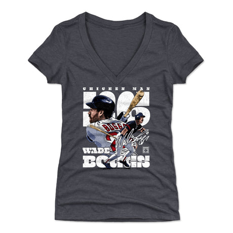 Wade Boggs Women's V-Neck T-Shirt | 500 LEVEL