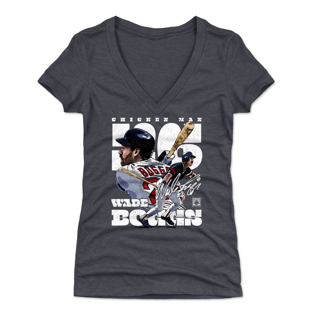 Wade Boggs Women&#39;s V-Neck T-Shirt | 500 LEVEL