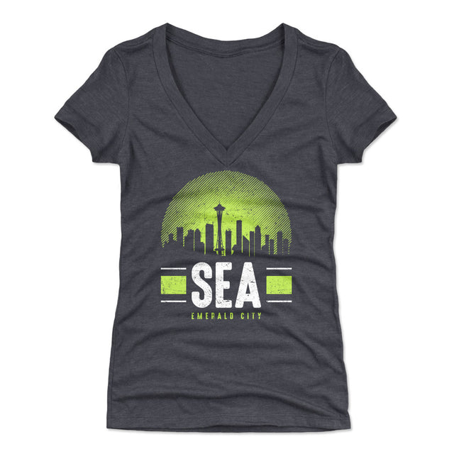 Seattle Women's V-Neck T-Shirt | 500 LEVEL