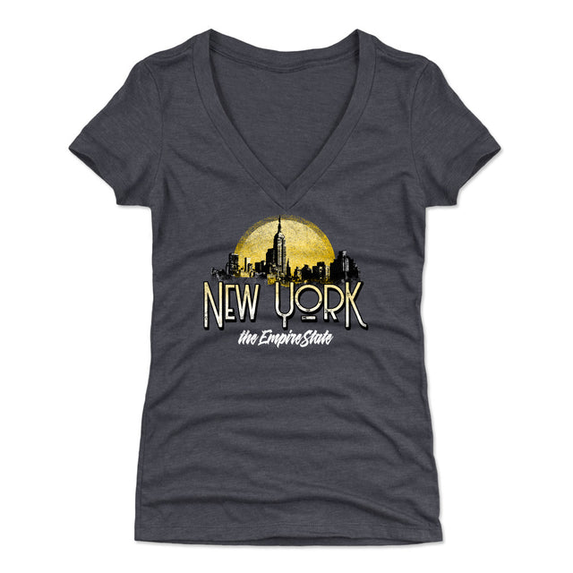 New York Women's V-Neck T-Shirt | 500 LEVEL
