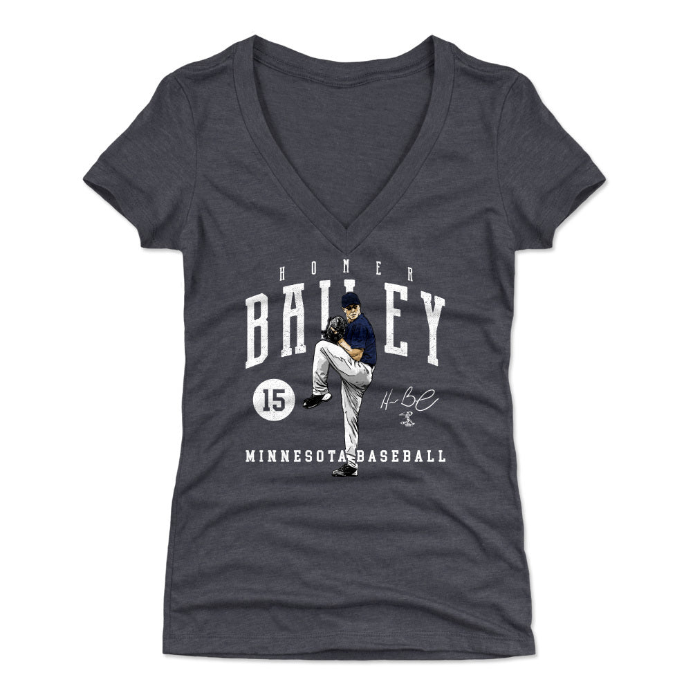 Homer Bailey Women&#39;s V-Neck T-Shirt | 500 LEVEL