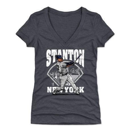 Giancarlo Stanton Women's V-Neck T-Shirt | 500 LEVEL