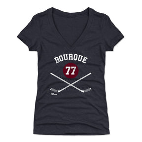 Ray Bourque Women's V-Neck T-Shirt | 500 LEVEL