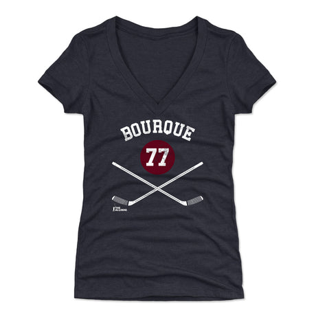 Ray Bourque Women's V-Neck T-Shirt | 500 LEVEL
