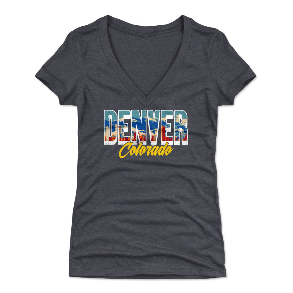 Denver Women's V-Neck T-Shirt | 500 LEVEL