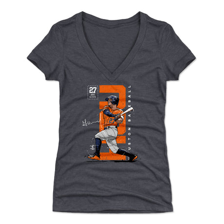Jose Altuve Women's V-Neck T-Shirt | 500 LEVEL