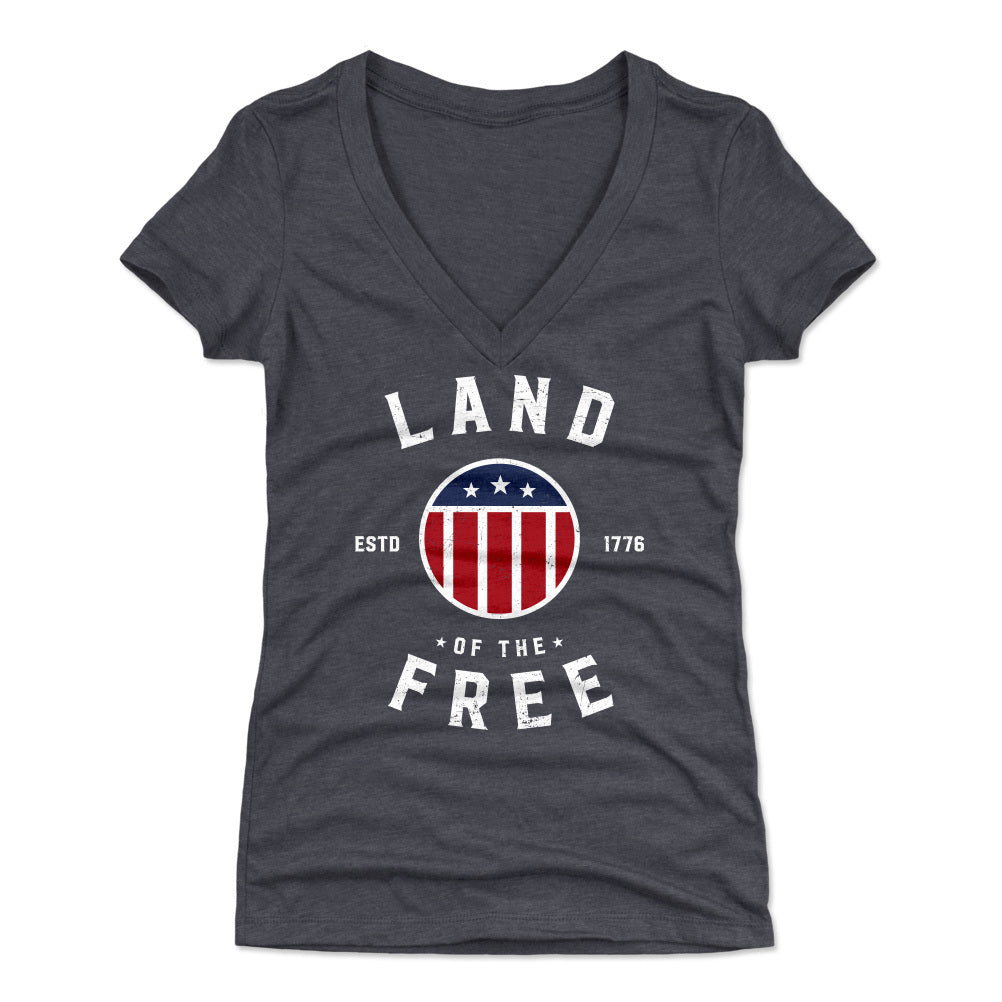 American Pride Women's V-Neck T-Shirt | 500 LEVEL