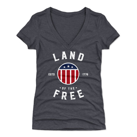 American Pride Women's V-Neck T-Shirt | 500 LEVEL