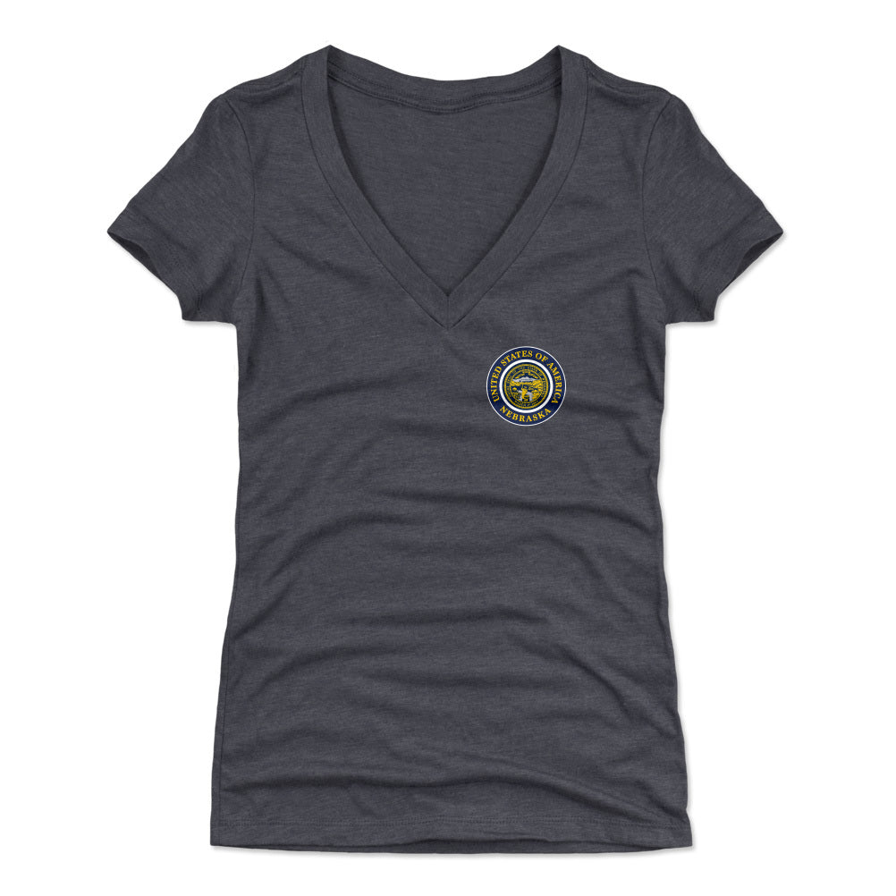 Nebraska Women's V-Neck T-Shirt | 500 LEVEL