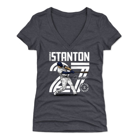 Giancarlo Stanton Women's V-Neck T-Shirt | 500 LEVEL