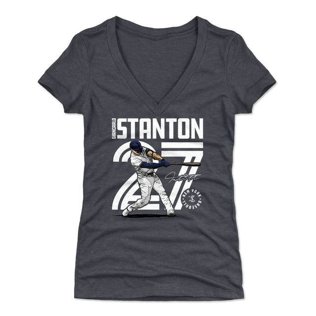 Giancarlo Stanton Women's V-Neck T-Shirt | 500 LEVEL