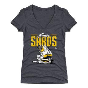Juuse Saros Women's V-Neck T-Shirt | 500 LEVEL