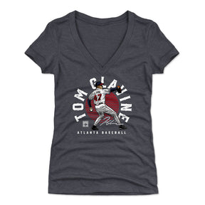Tom Glavine Women's V-Neck T-Shirt | 500 LEVEL
