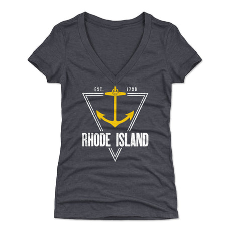Rhode Island Women's V-Neck T-Shirt | 500 LEVEL