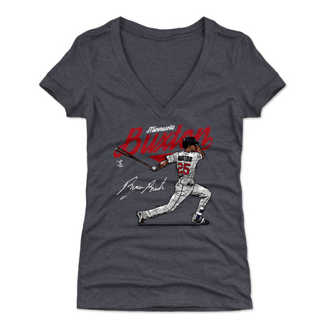 Byron Buxton Women's V-Neck T-Shirt | 500 LEVEL