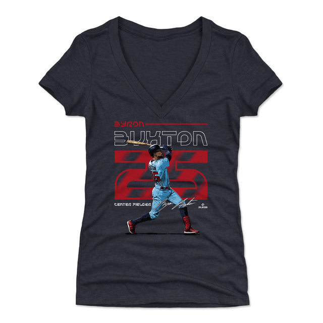Byron Buxton Women's V-Neck T-Shirt | 500 LEVEL