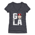 Mike Trout Women's V-Neck T-Shirt | 500 LEVEL