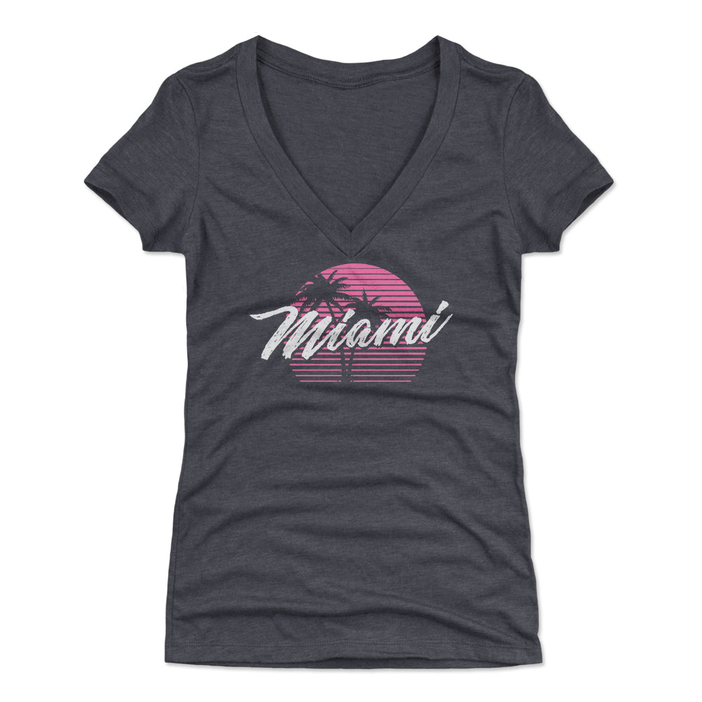 Miami Women's V-Neck T-Shirt | 500 LEVEL