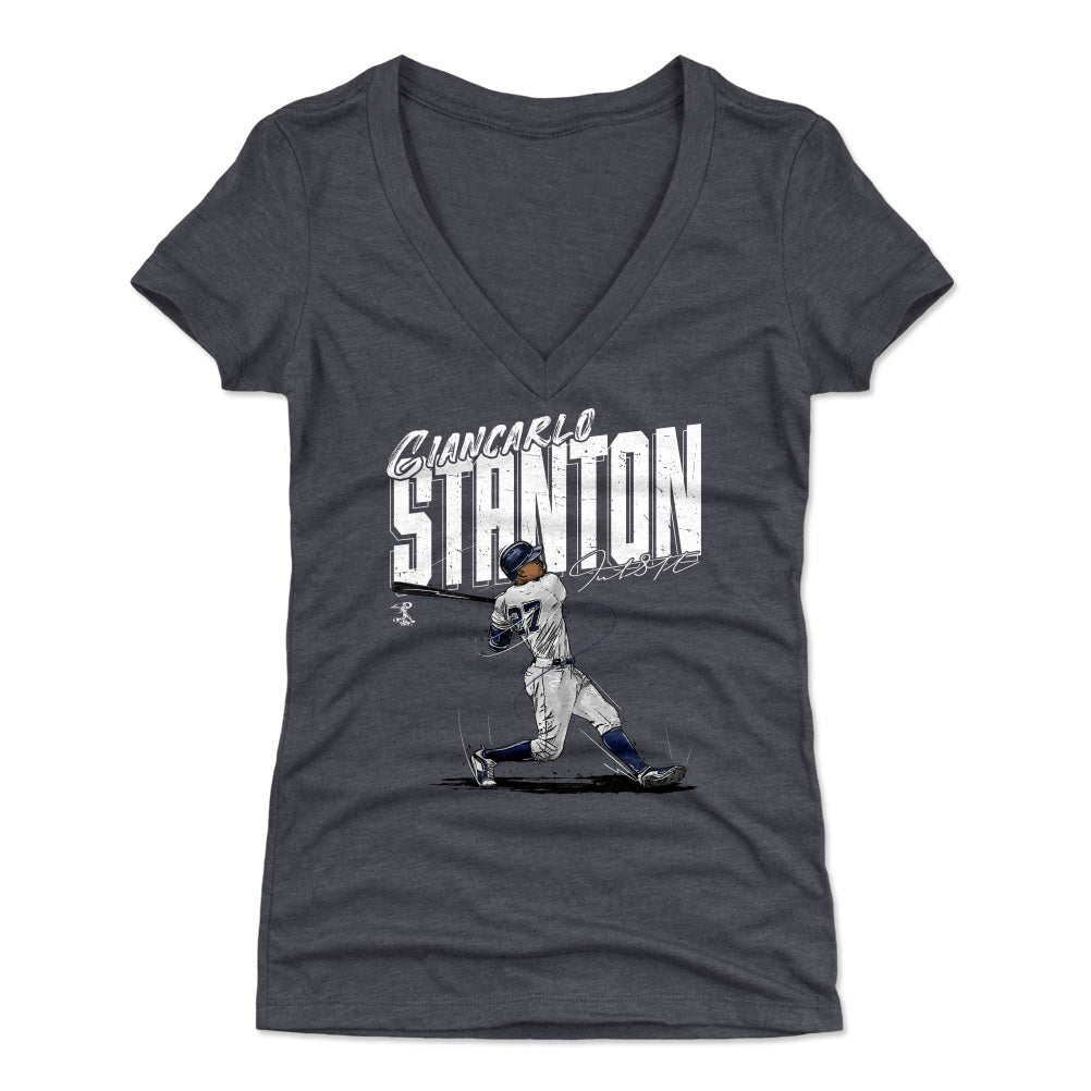 Giancarlo Stanton Women's V-Neck T-Shirt | 500 LEVEL