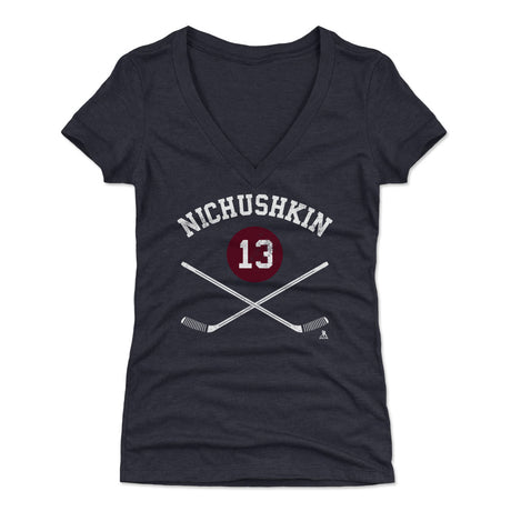 Valeri Nichushkin Women's V-Neck T-Shirt | 500 LEVEL