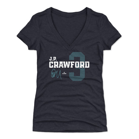 J.P. Crawford Women's V-Neck T-Shirt | 500 LEVEL