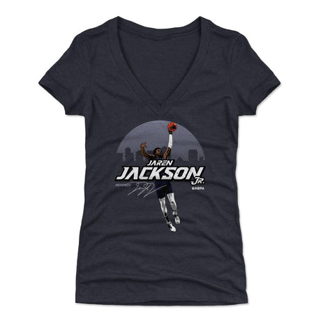 Jaren Jackson Jr. Women's V-Neck T-Shirt | 500 LEVEL