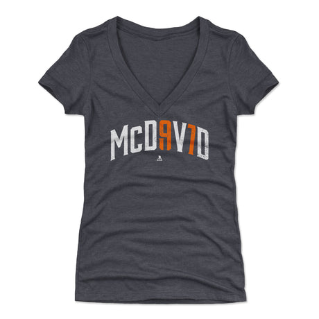 Connor McDavid Women's V-Neck T-Shirt | 500 LEVEL