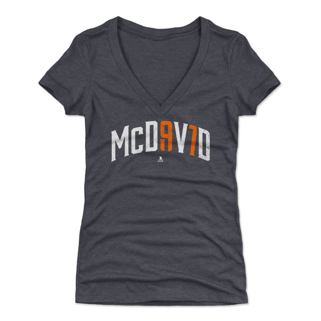 Connor McDavid Women's V-Neck T-Shirt | 500 LEVEL