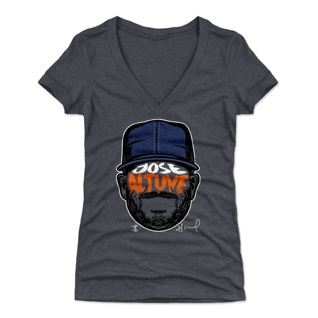 Jose Altuve Women's V-Neck T-Shirt | 500 LEVEL