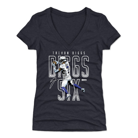 Trevon Diggs Women's V-Neck T-Shirt | 500 LEVEL