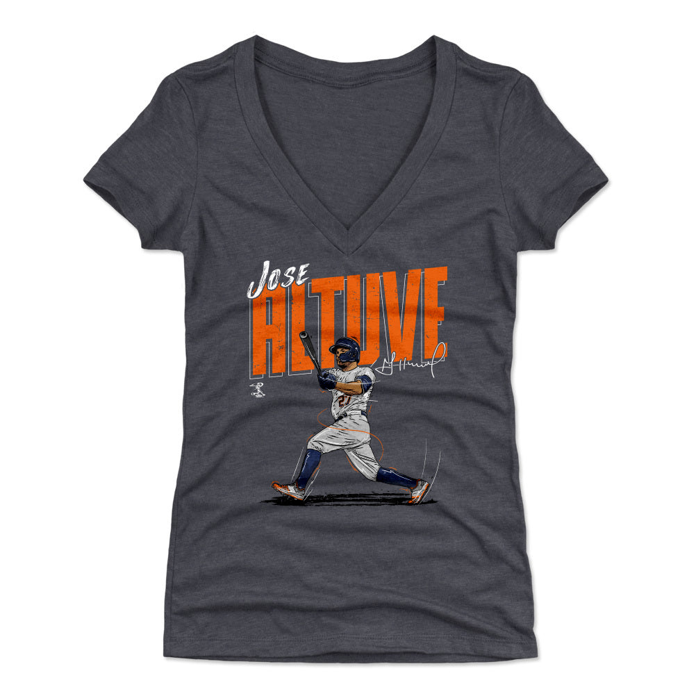 Jose Altuve Women's V-Neck T-Shirt | 500 LEVEL