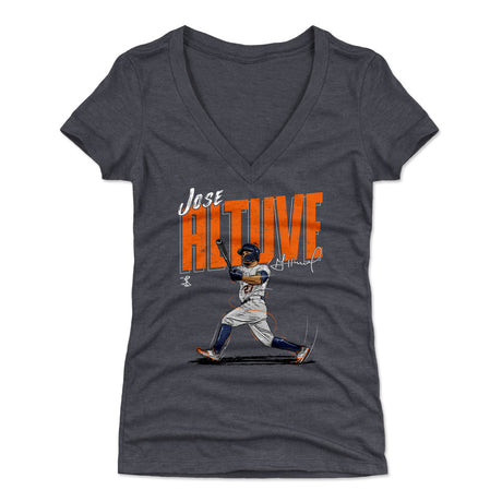 Jose Altuve Women's V-Neck T-Shirt | 500 LEVEL