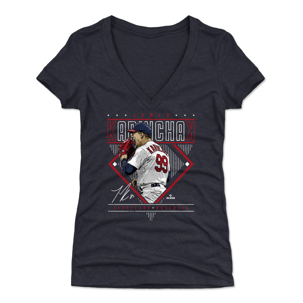 James Karinchak Women&#39;s V-Neck T-Shirt | 500 LEVEL