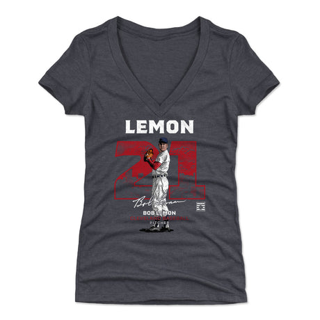 Bob Lemon Women's V-Neck T-Shirt | 500 LEVEL