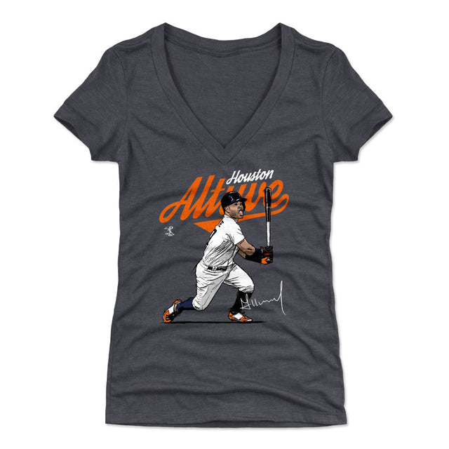 Jose Altuve Women's V-Neck T-Shirt | 500 LEVEL