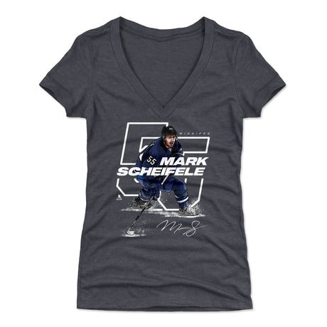 Mark Scheifele Women's V-Neck T-Shirt | 500 LEVEL