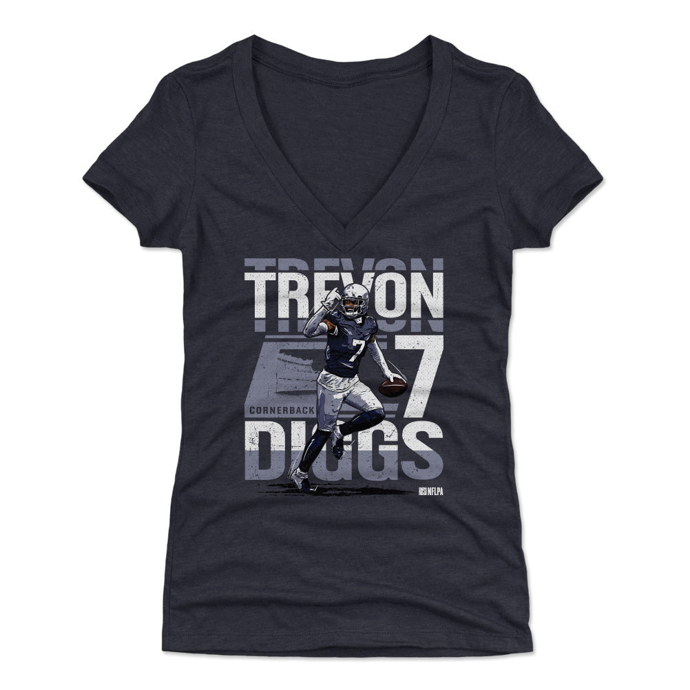 Trevon Diggs Women's V-Neck T-Shirt | 500 LEVEL