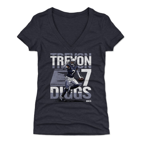 Trevon Diggs Women's V-Neck T-Shirt | 500 LEVEL