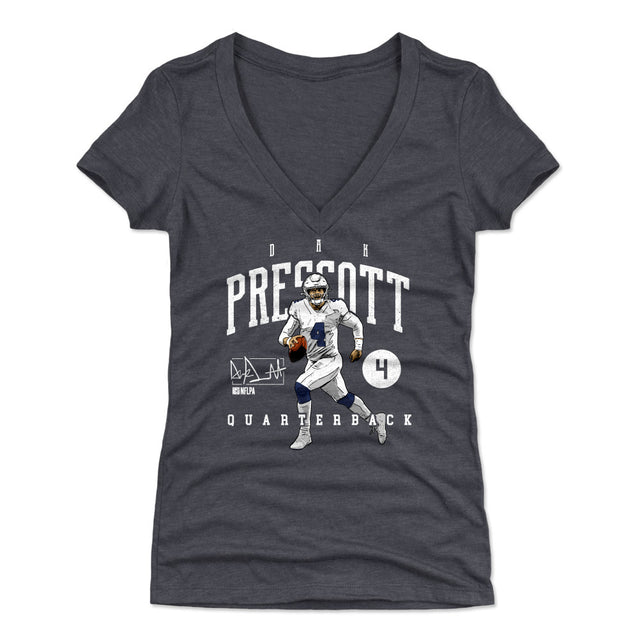 Dak Prescott Women's V-Neck T-Shirt | 500 LEVEL