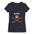 Charlie Huddy Women's V-Neck T-Shirt | 500 LEVEL