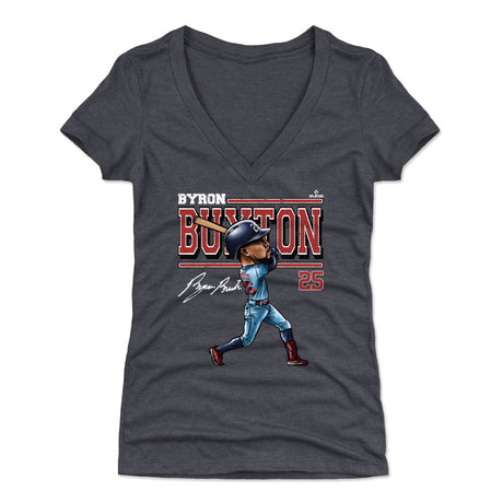 Byron Buxton Women's V-Neck T-Shirt | 500 LEVEL