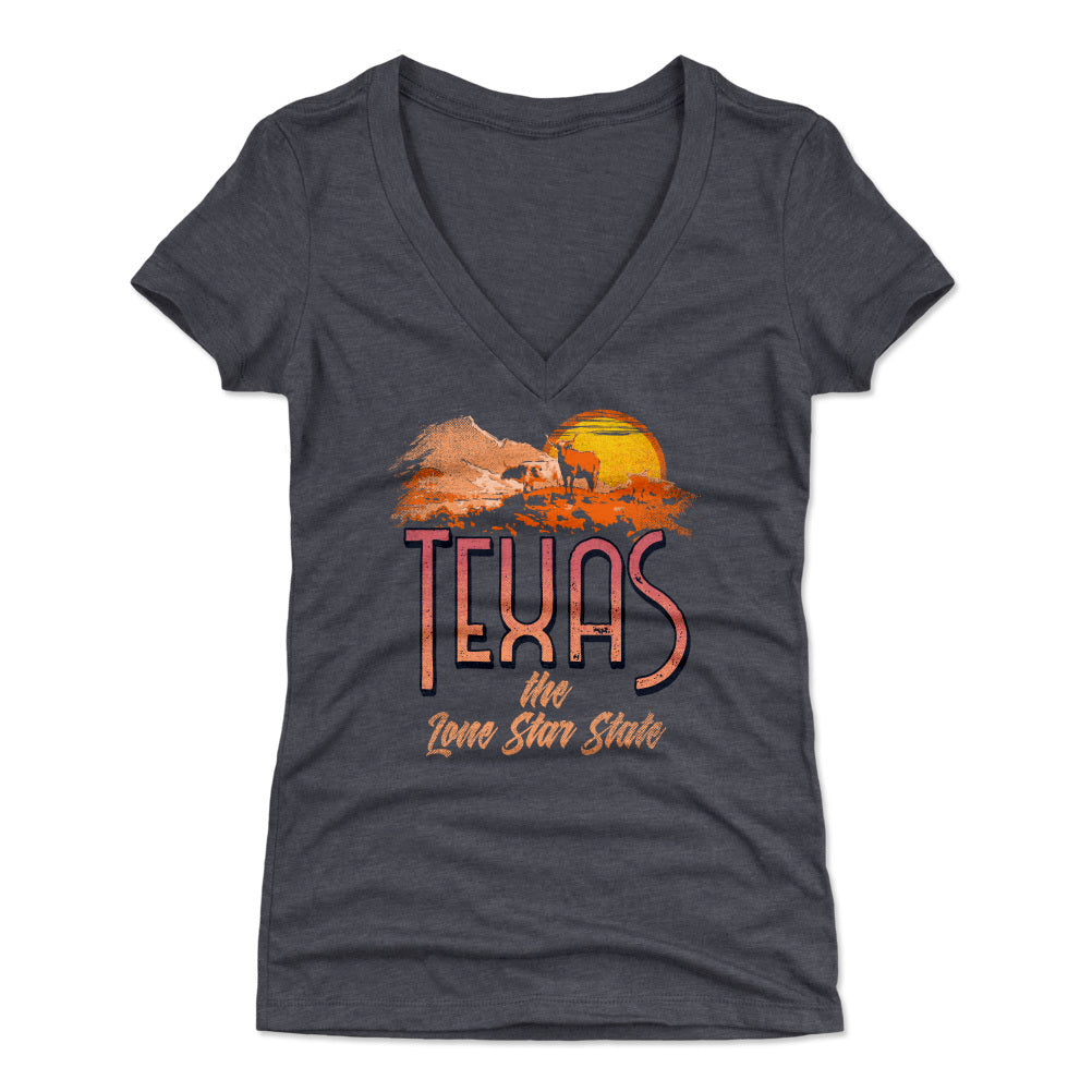 Texas Women's V-Neck T-Shirt | 500 LEVEL