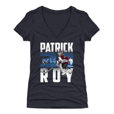Patrick Roy Women's V-Neck T-Shirt | 500 LEVEL
