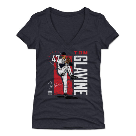 Tom Glavine Women's V-Neck T-Shirt | 500 LEVEL