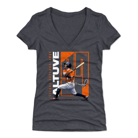 Jose Altuve Women's V-Neck T-Shirt | 500 LEVEL