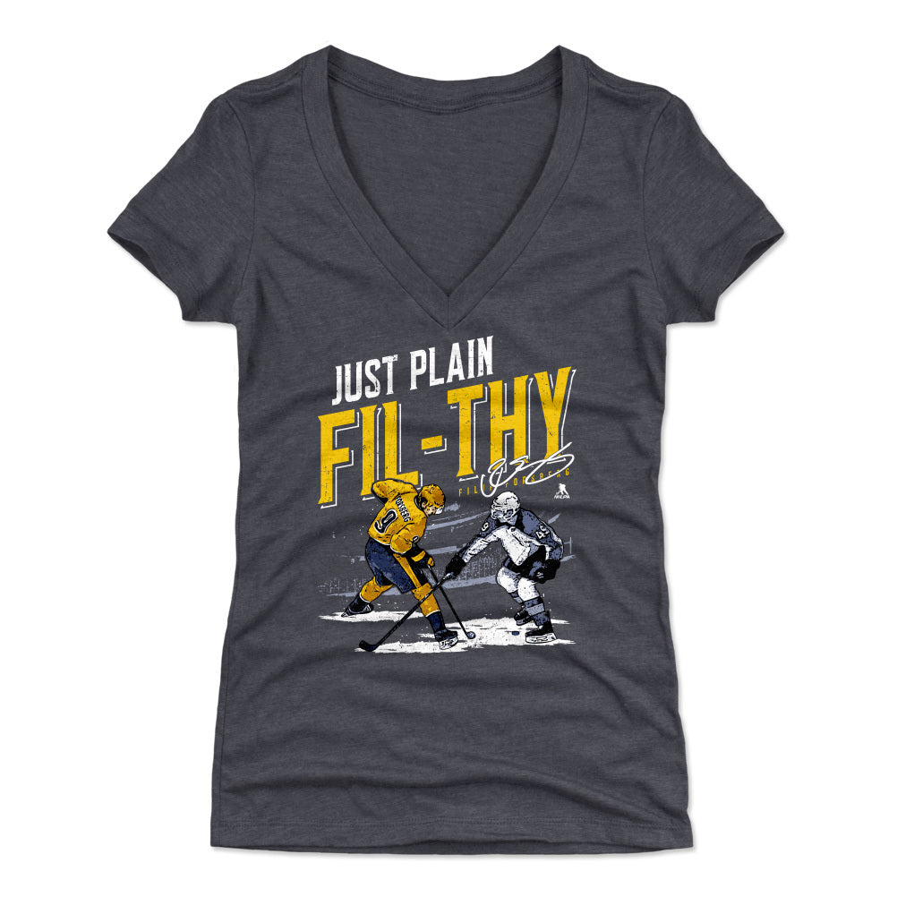 Filip Forsberg Women's V-Neck T-Shirt | 500 LEVEL