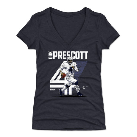 Dak Prescott Women's V-Neck T-Shirt | 500 LEVEL