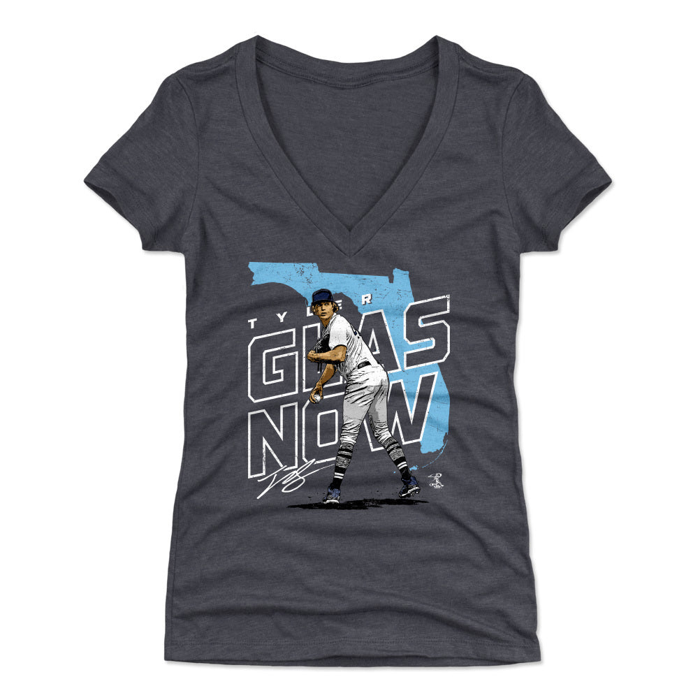 Tyler Glasnow Women&#39;s V-Neck T-Shirt | 500 LEVEL